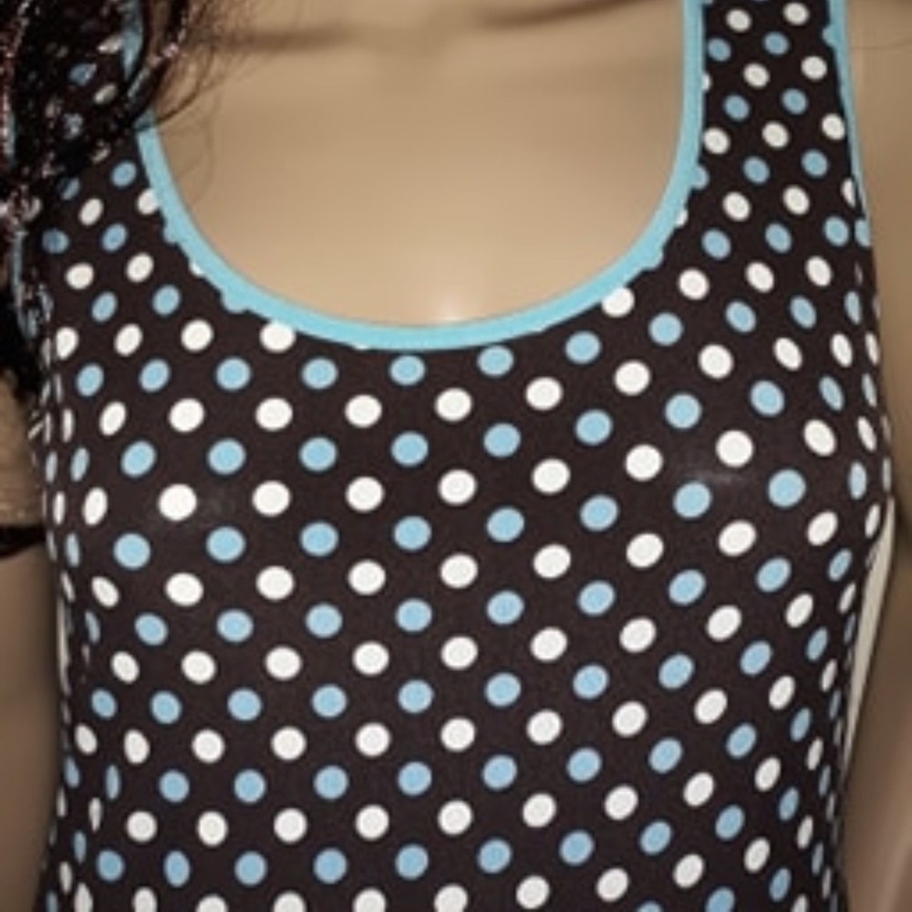 Studio I Polka dot dress Size 4p - Picture 8 of 10